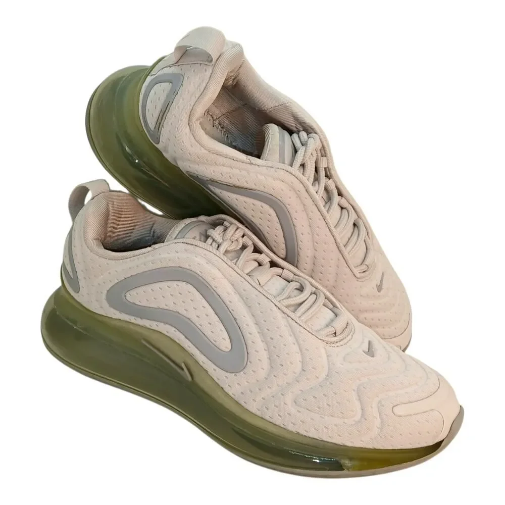 Nike Air Max 720 Women's Light Gray Running Sneakers - Size 7